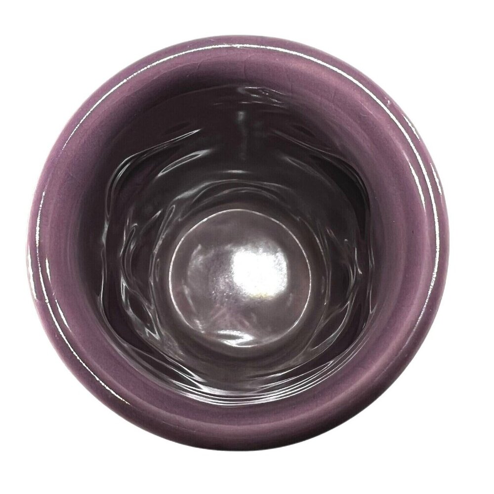 Purple Ceramic Tiki Mug Tribal Face Design Accoutrements Double side - Picture 7 of 8